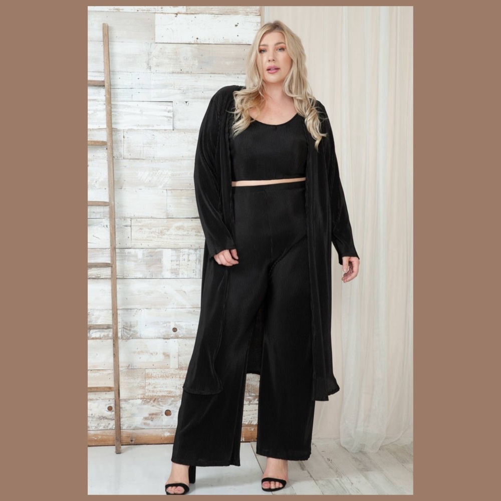 Elegant Black Women's Lounge Set